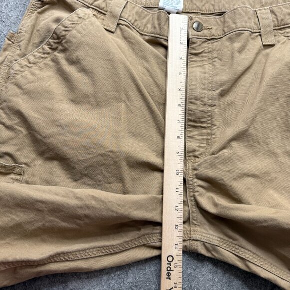 Carhartt Carpenter Pants Men 42 x 32 Beige Canvas Original Dungaree Fit B151 - Picture 16 of 16